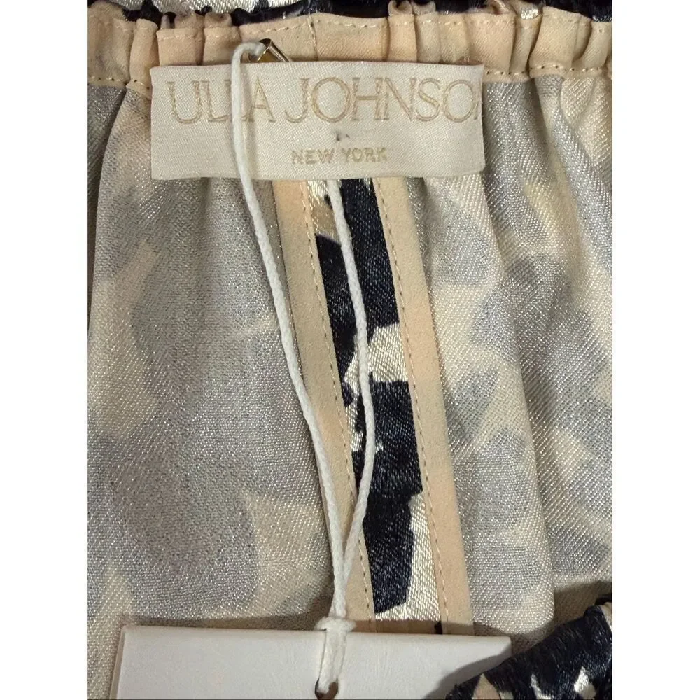 Ulla Johnson Elvia Blouse in Sapphire NWT Size 2